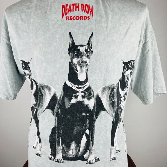 Death Row Record Doberman Pinscher Dog Large T-Shirt Shirt - Picture 2 of 5